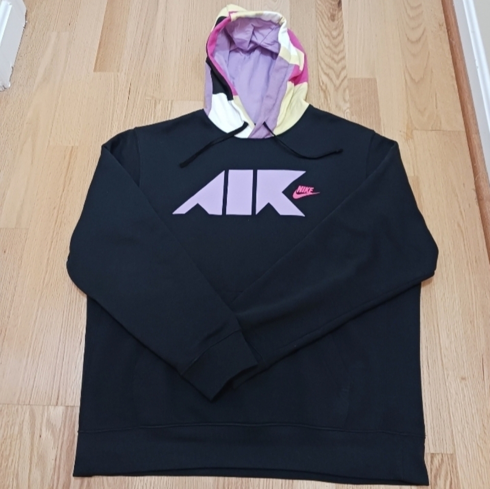 Nike PullOver Geometric Sweater with Hoodie size L for Men - Picture 7 of 7